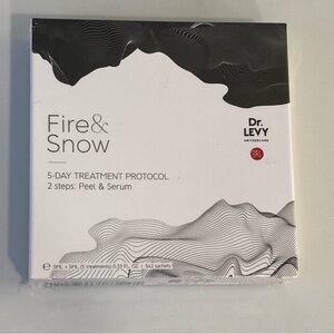 Dr. Levy Fire & Snow 5-Day Treatment Protocol Ultimate Glow 2 Step Peel & Serum